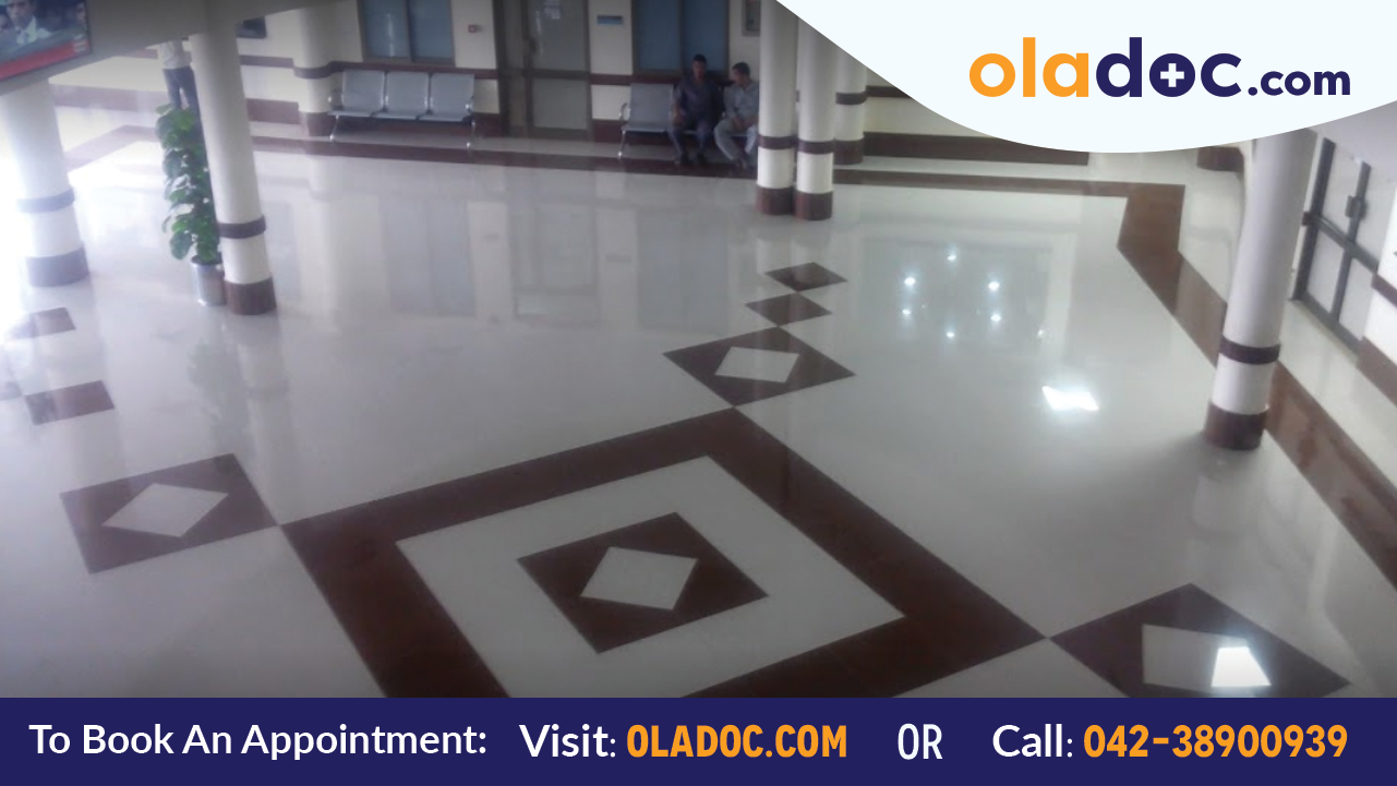 Lobby at MMC General Hospital Peshawar